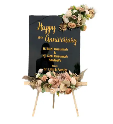 Papan Bunga Akrilik Poto Tano