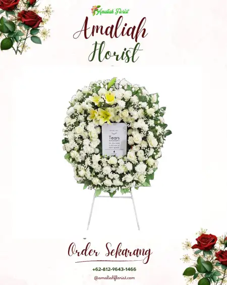 Krans Bunga Duka Poto Tano